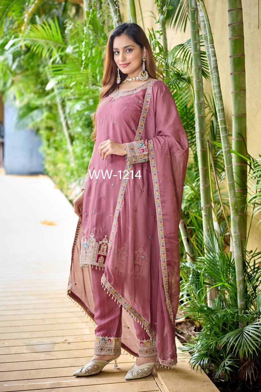 ZARANGI ORGENZA SUIT SET