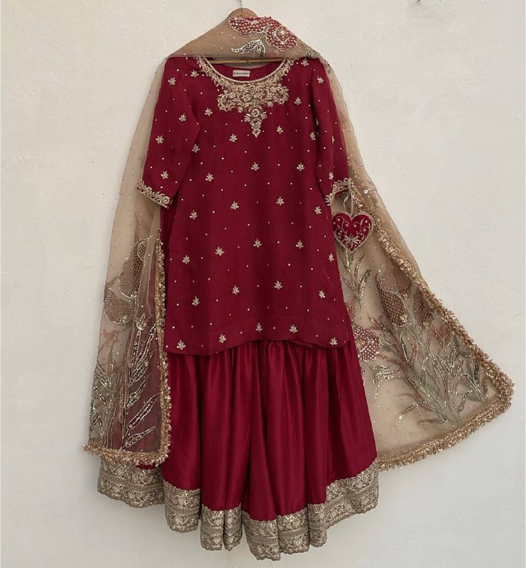 NARGIS FIZA SARARA SUIT SET