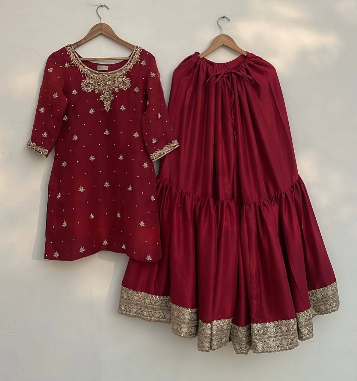 NARGIS FIZA SARARA SUIT SET