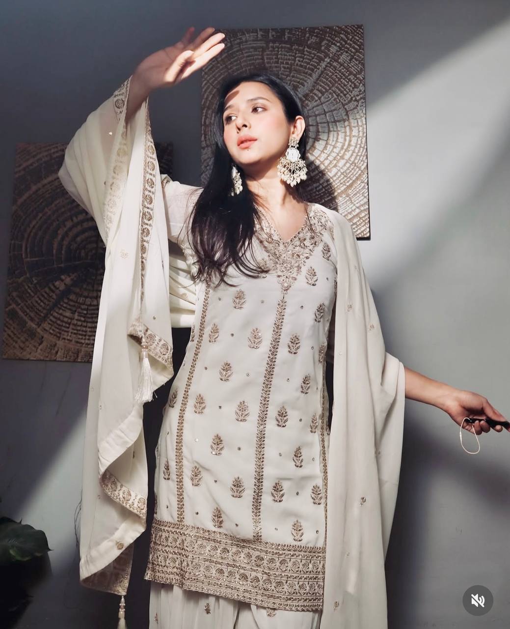 SHUBHRA GLINT ANARKALI SUIT SET