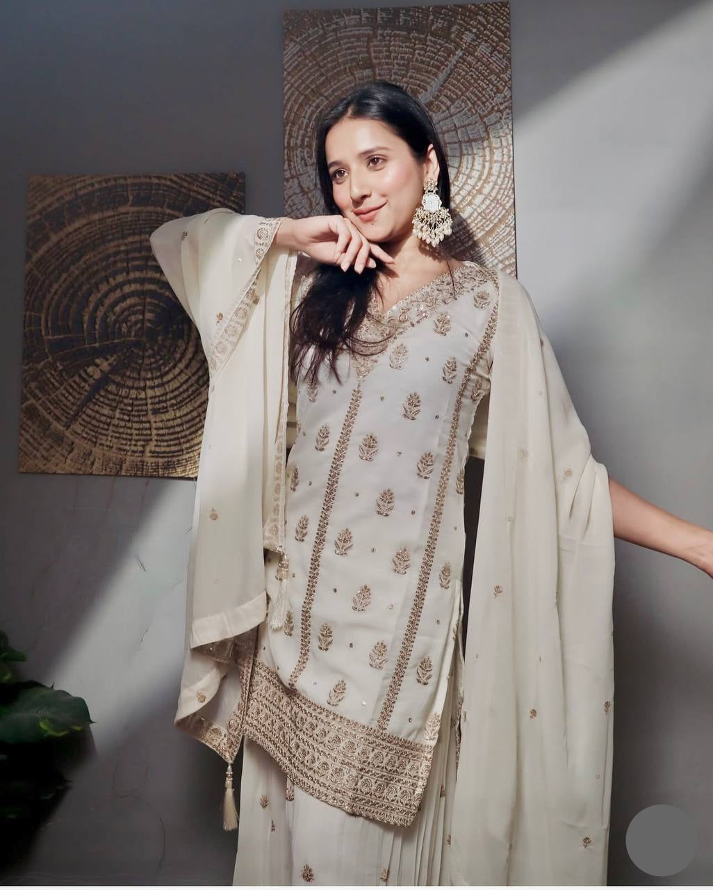 SHUBHRA GLINT ANARKALI SUIT SET