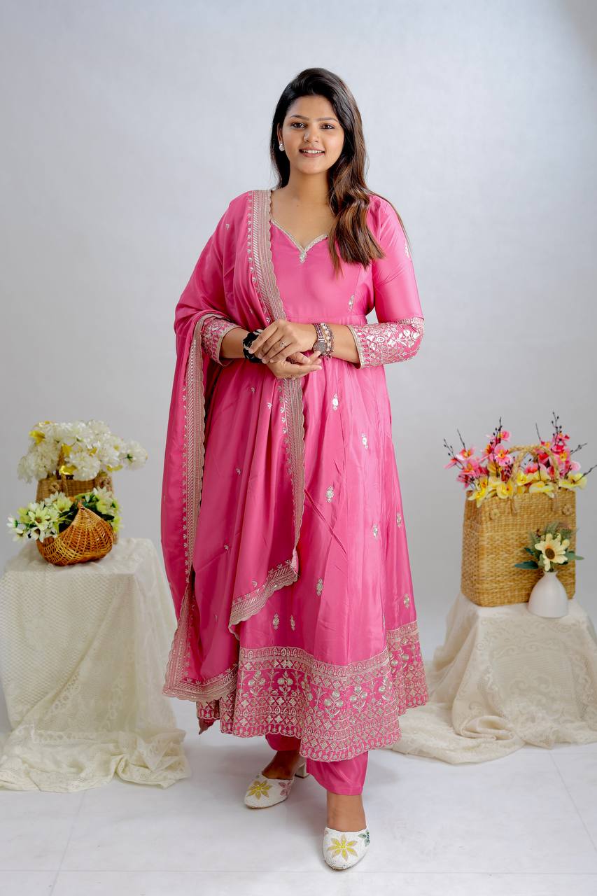 ROSY RAAH PINK SUIT SET