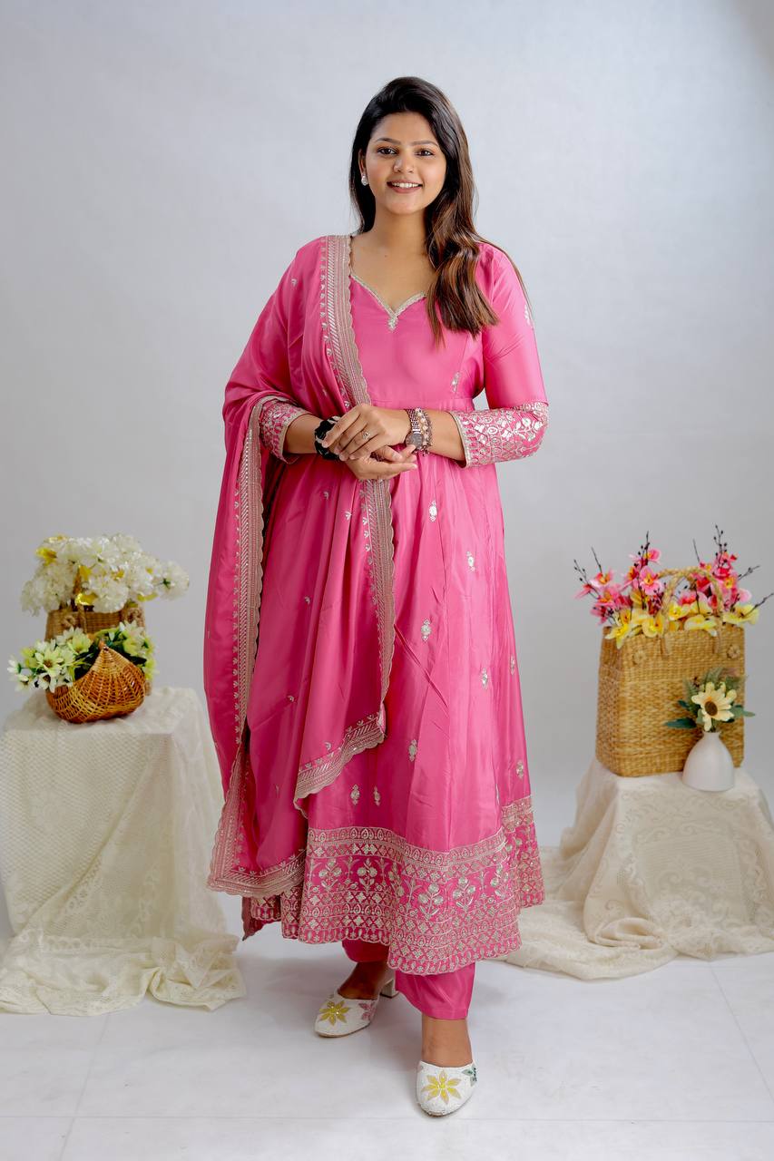 ROSY RAAH PINK SUIT SET