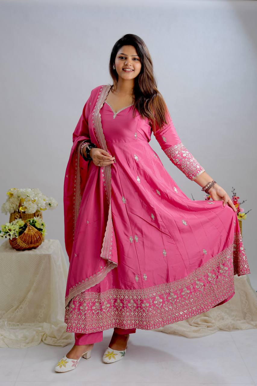 ROSY RAAH PINK SUIT SET