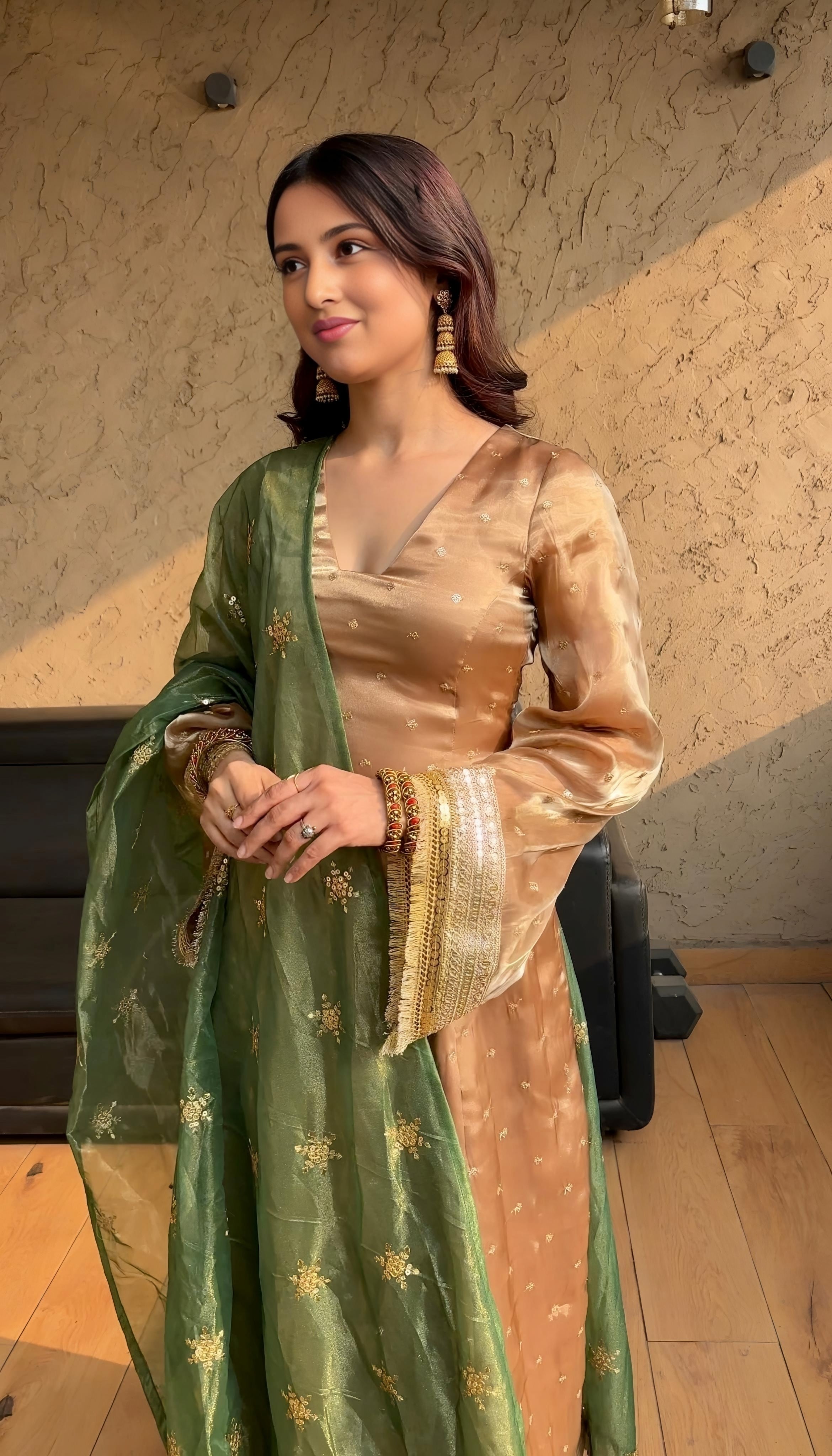 NORA DOUBLE DUPATTA PREMIUM SUIT SET