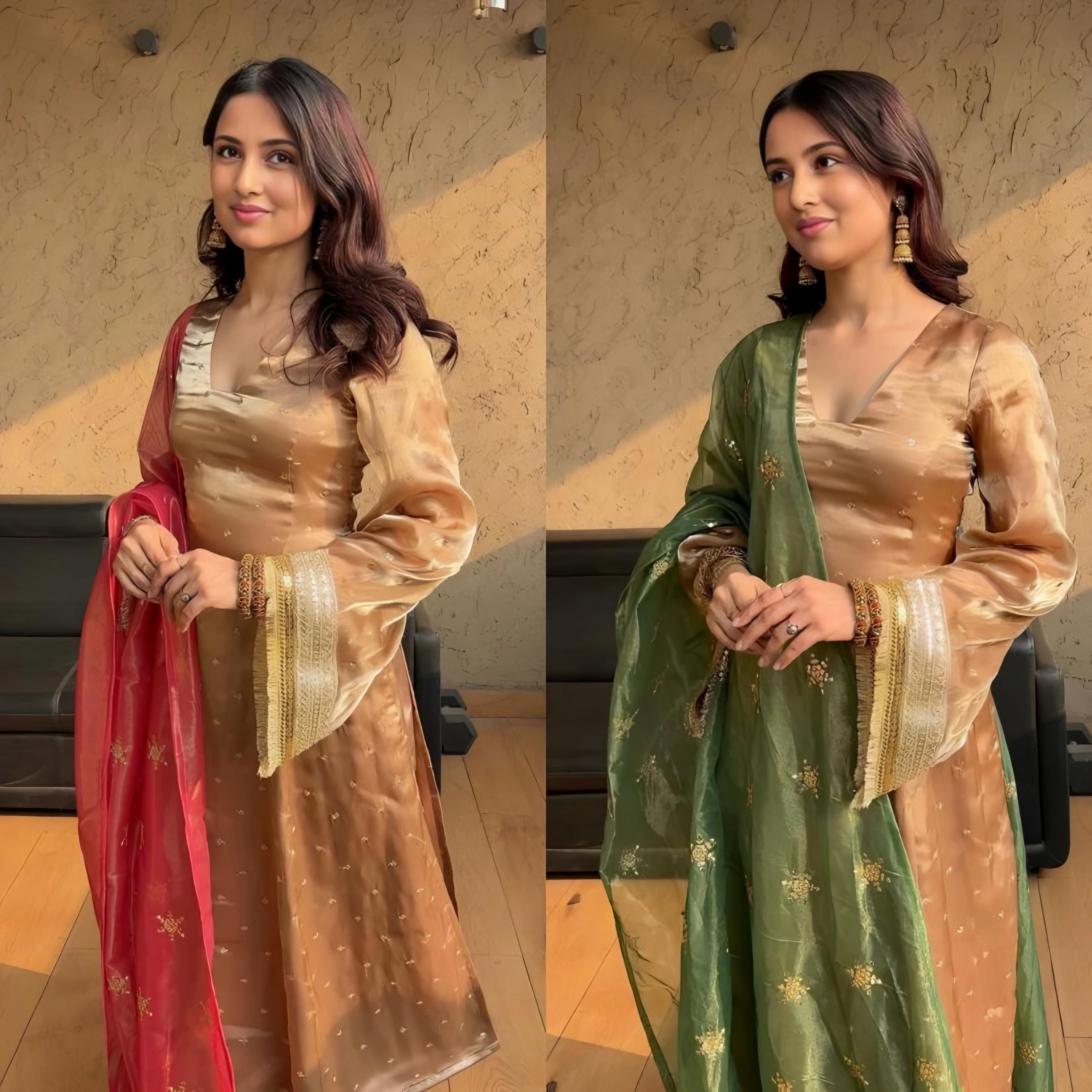 NORA DOUBLE DUPATTA PREMIUM SUIT SET