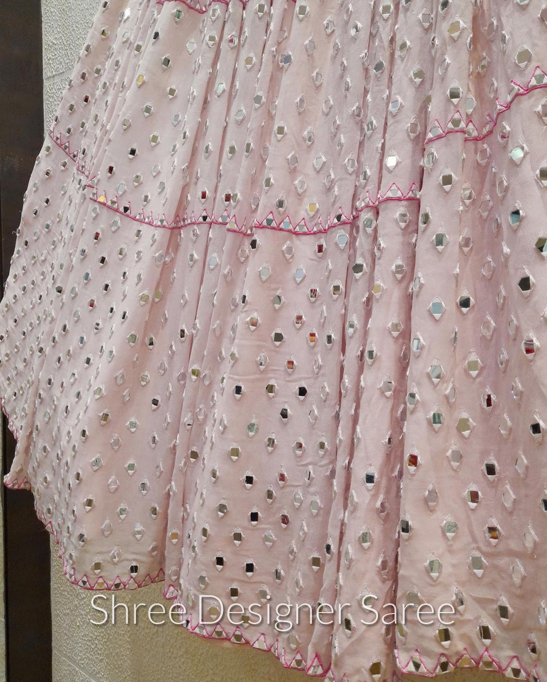 Baby Pink Colour Dulhan Lehenga Choli, Wedding Lehenga Choli, Party Wear Dress (LC-5001)